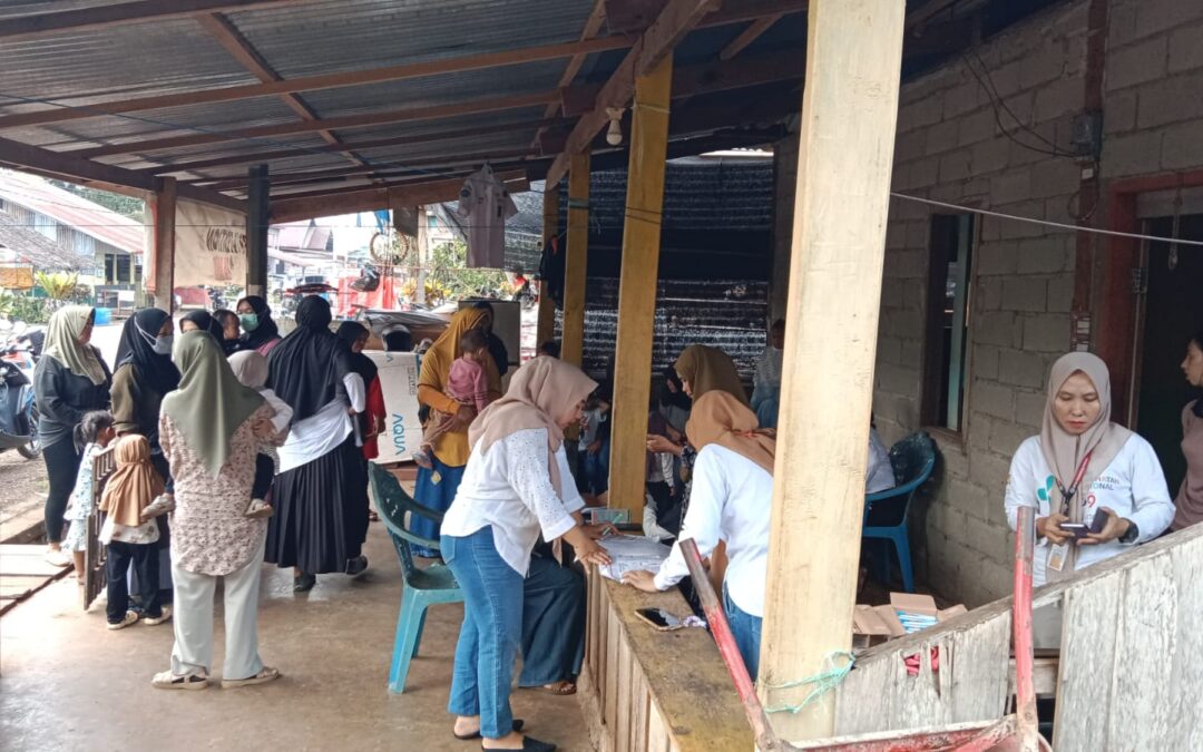 Pekan Imunisasi Nasional (PIN) Polio Desa Baruga Tahun 2024