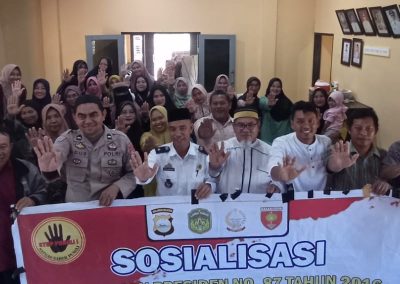 Penyuluhan Bahaya Penyalahgunaan Narkotika di Desa Baruga